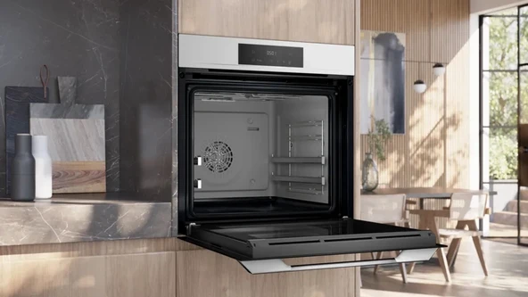 Siemens HJ852GYW0T iQ500 Ankastre Fırın 60 x 60 cm Beyaz - 5