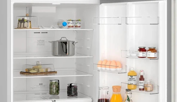 Siemens KD76NXIE1N iQ500 Üstten Donduruculu Buzdolabı 186 x 75 cm Kolay temizlenebilir Inox, Total noFrost - Resim 5