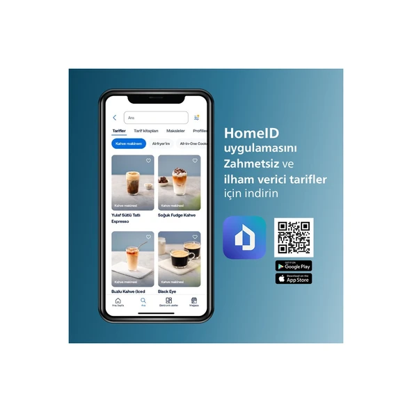 Philips LatteGo Tam Otomatik Espresso Makinesi, 12 Sıcak ve Soğuk İçecek, Silent Brew, EP4446/70 - Resim 6
