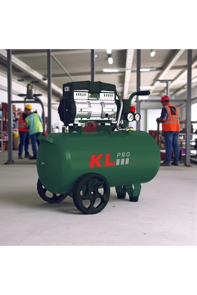 KLK50SH 8 Bar 50 Litre 2Hp Sessiz ve Yağsız Hava Kompresörü - 2
