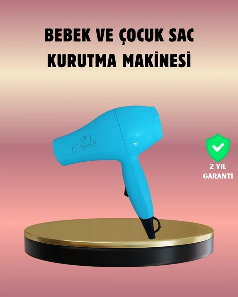 Çocuklara Uygun Saç Kurutma Makinesi – Güvenli, Yumuşak ve Nazik Kurutma Deneyimi - 1