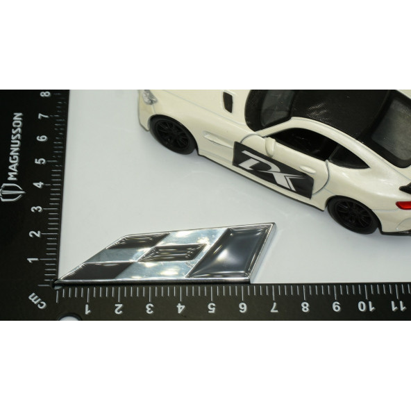 DK Seat Cupra Leon İbiza Altea Gümüş Siyah Metal Ön Panjur 3D Logo Amblem - 5