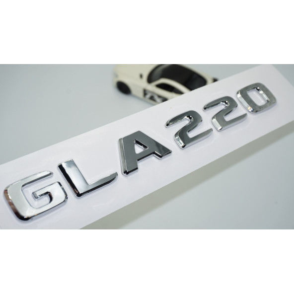 DK Tuning GLA 220 Bagaj Krom ABS 3M 3D Yazı Logo Benz İle Uyumlu