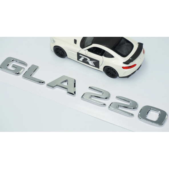 DK Tuning GLA 220 Bagaj Krom ABS 3M 3D Yazı Logo Benz İle Uyumlu - 3