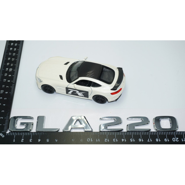 DK Tuning GLA 220 Bagaj Krom ABS 3M 3D Yazı Logo Benz İle Uyumlu - 4