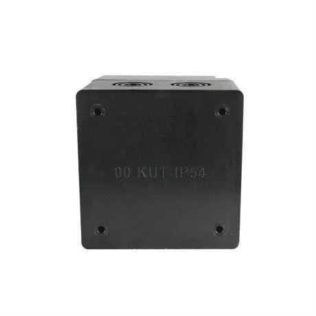 Opaş 65x75x60 Ip 54 Mini Boy Siyah Şalter Kutusu - Resim 4