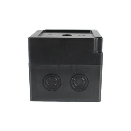 Opaş 65x75x60 Ip 54 Mini Boy Siyah Şalter Kutusu - Resim 2
