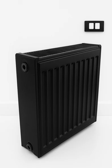 EURASİA 400x1100 Panel Radyatör Tip 22-PKKP Siyah