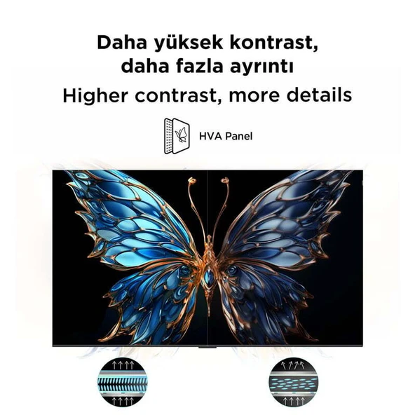 TCL 75T6C 75" 4K QLED Google TV - Resim 5