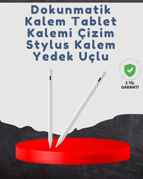 Yüksek Hassasiyetli Eğim Sensörlü Dijital Kalem – USB-C Hızlı Şarjlı - 1