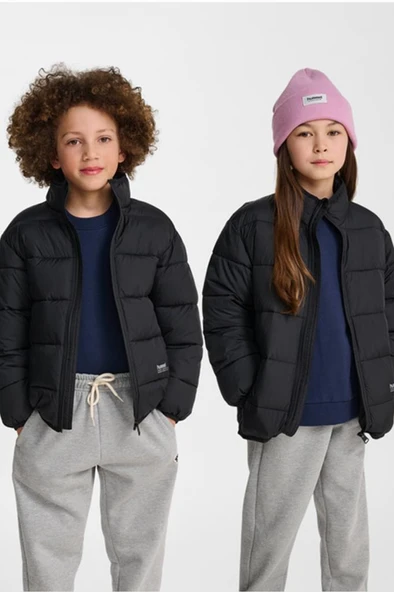hummel Light Weight Puffer Jacket Siyah Çocuk Ceket ürün görseli