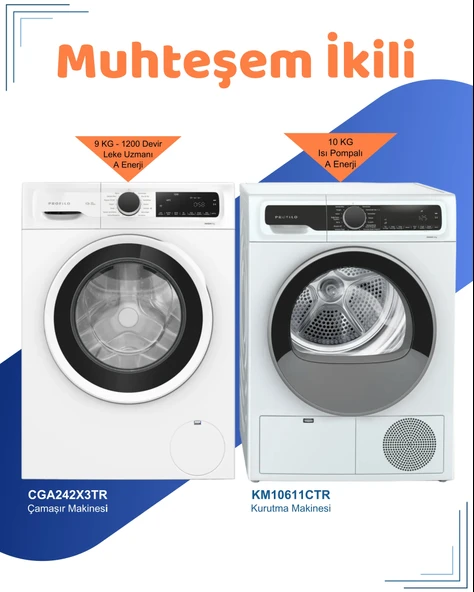 Profilo 2'li Avantajlı Set ( CGA242X3TR - KM10611CTR ) ürün görseli