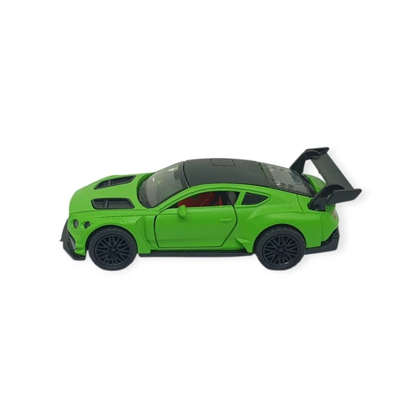 Çek Bırak Metal Arabalar 12 cm - 3671C - Yeşil - Resim 4