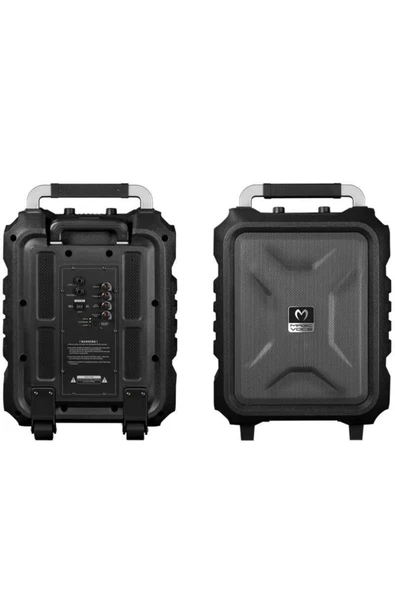 MagicVoice Taşınabilir Şarjlı Hoparlör Anfi Toplantı Ve Mevlüt Anfisi Mv-2015 - Resim 3