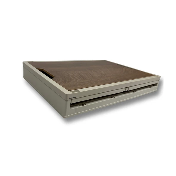 Plastik Katlanır Tek Kapaklı Piknik Kutusu 56 Litre - 2