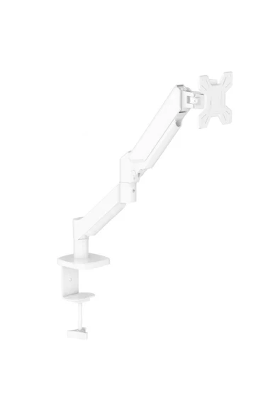Powermaster PM-252 13-32'' Amortisörlü Stand Tek Kol LCD-LED Gaming Monitör Tutucu Beyaz Stand Askı - 4