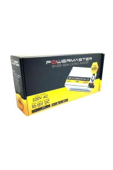 Powermaster 1000w 12v Modifiye Sinus Invertör - Resim 5