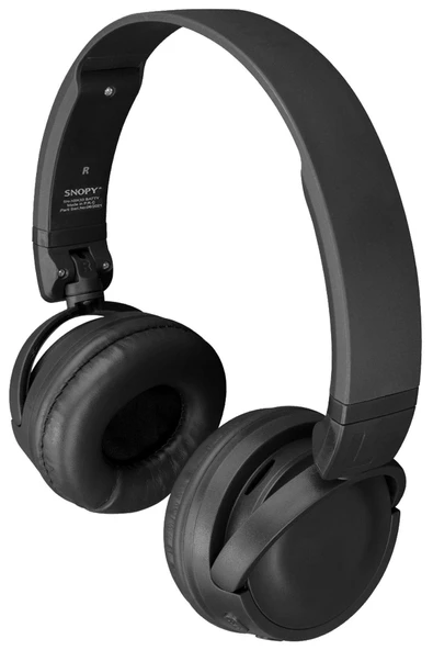 Snopy Sn-xbk33 Siyah Batty Tf Kart Özellikli Bluetooth V 5.0 Katlanabilir Kulak Üstü Kulaklık - Resim 3