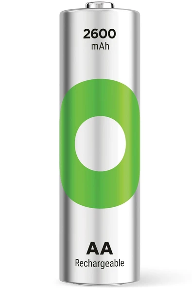 GP ReCyko 2700 AA Kalem Ni-Mh Şarjlı Pil, 1.2 Volt, 6'lı Kart - 3