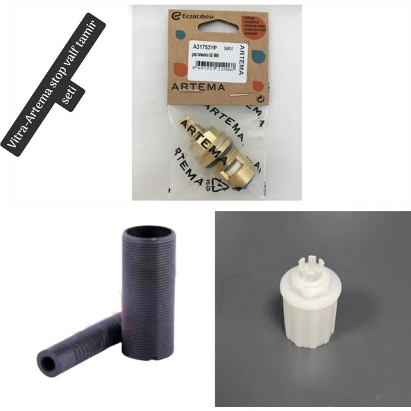 VitrA Vitra-Artema Ankastre Stop Valf Tamir Seti