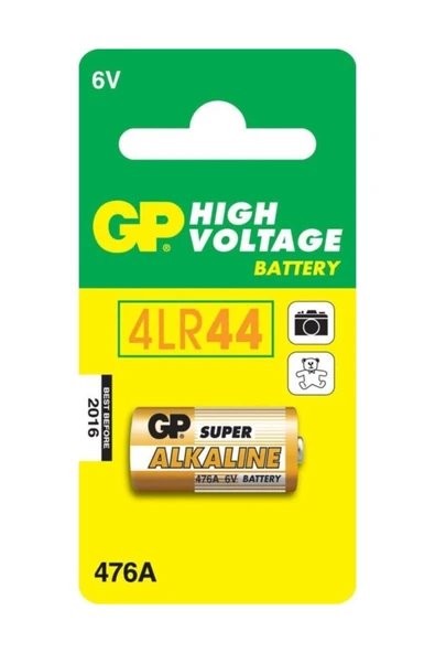 GP 6 Volt Alkalin Pil Havlama Tasması İçin - GP 4LR44