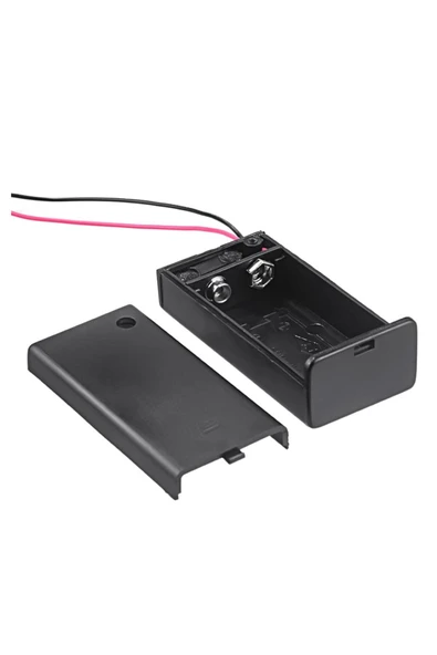 Powermaster Kapaklı Açma/kapama Anahtarlı 9 Volt Pil Yuvası (IC-233D) ürün görseli