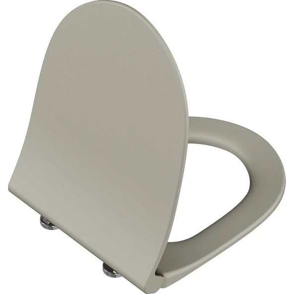 VitrA Sento 7748B020-0559 Rim-Ex Asma Klozet Seti 54 Cm Mat Bej - 2