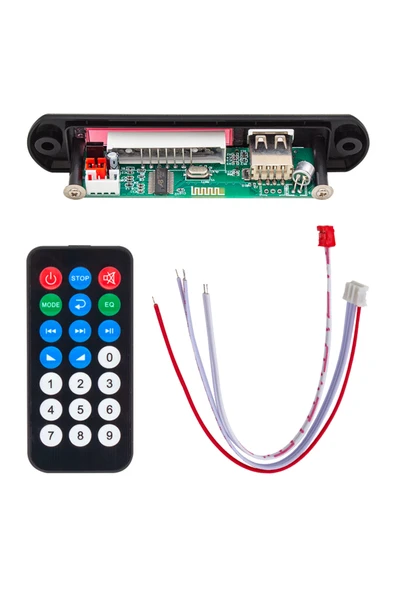 MagicVoice M515 OTO TEYP USB/SD/MIC/BLUETOOTH KUMANDALI MİKROFONLU OTO TEYP ÇEVİRİCİ DİJİTAL PLAYER - Resim 2