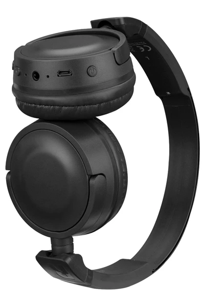 Snopy Sn-xbk33 Siyah Batty Tf Kart Özellikli Bluetooth V 5.0 Katlanabilir Kulak Üstü Kulaklık - Resim 2