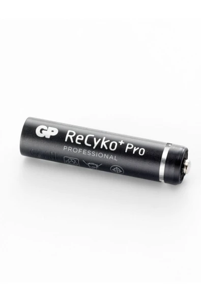 GP Batteries GP AAA 800 mAh Şarjlı İnce Kalem Pil 4'lü Paket Recyko - Resim 3