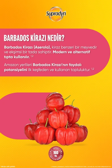 Supradyn Energy Boost 15 Efervesan Tablet l Kafein, Guarana, Multivitamin ve Mineral - Resim 5