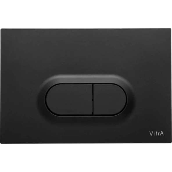 VitrA Mat Siyah 8 cm Gömme Rezervuar Seti 800-1896 - 4