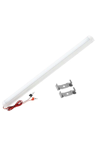 Powermaster Pm-11060 60 Cm Akü Maşalı 12 Volt - 10 Watt T8 Ince Led Lamba - 2