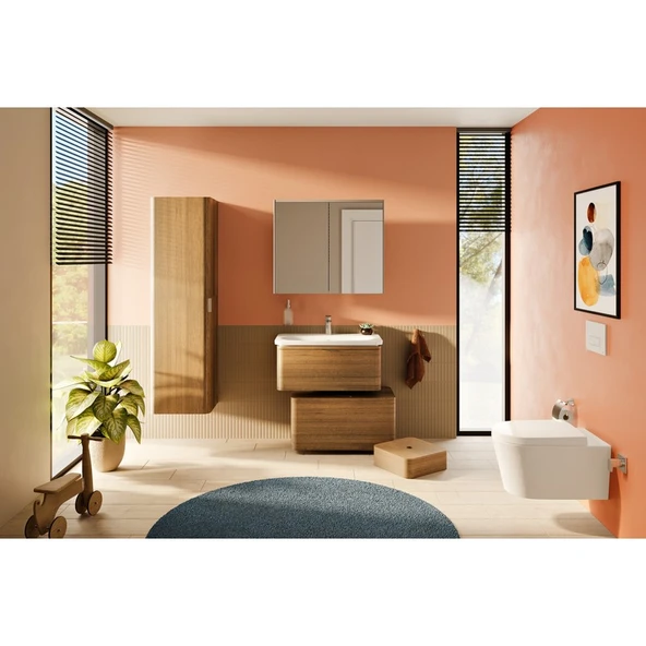 Artema Root Square A42729 Ankastre Stop Valf, Sıva Üstü, Krom - 2