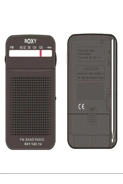 Kchibo Radyo Pilli Küçük Cep Radyosu Deprem Çantası Radyosu Fm Mini Radyo Cep Tipi Taşınabilir Fm Radyo - 3