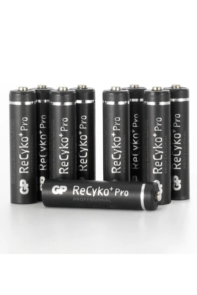 GP Batteries GP AAA 800 mAh Şarjlı İnce Kalem Pil 4'lü Paket Recyko - Resim 4