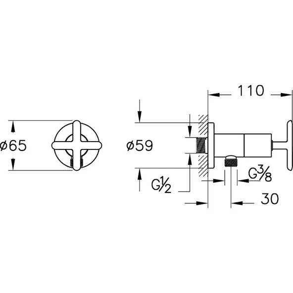 VitrA Origin A4525929 Classic Ara Musluk, Soft Bakır - 2