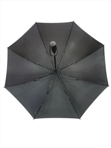 Alaska Baston Şemsiye Siyah ALS102 - 2