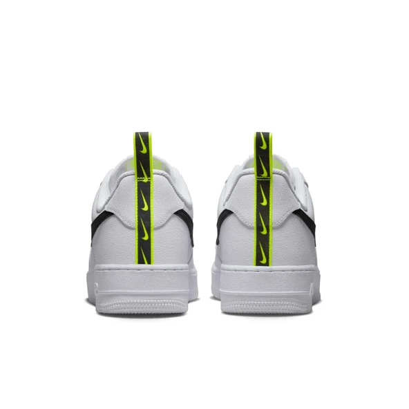 Nike Air Force 1 '07 Erkek Beyaz Spor Ayakkabı   DZ4510-100 - Resim 3