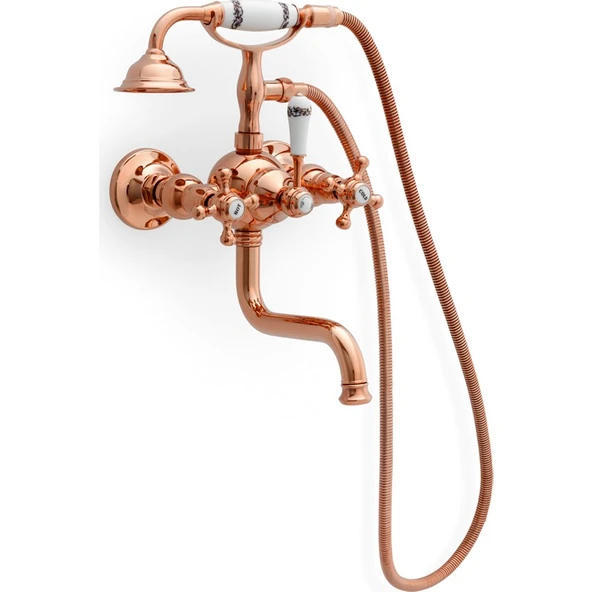 Orka Tr1500R Truva Banyo Armatürü-Roz