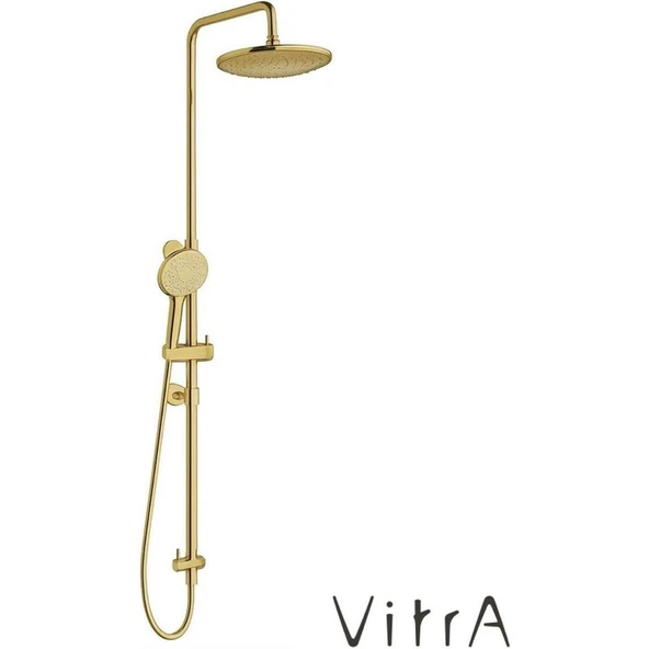 VitrA Bliss Round Duş Kolonu, Altın