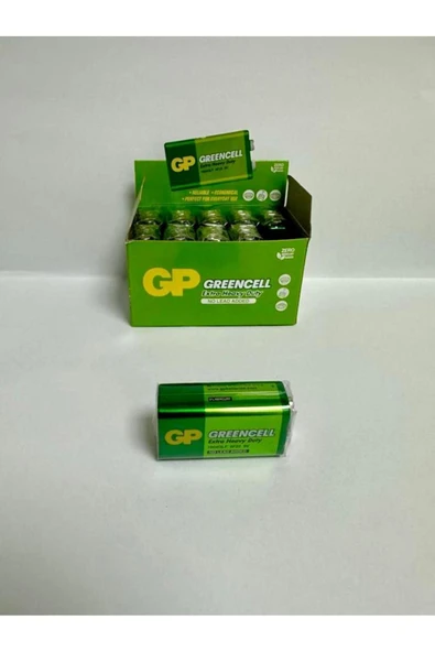 Maison Avf Gp Grencell 9 Volt Pil - 9v Abajur Pili-9 Volt Çift Başlı Kare Pil ( 1 Adet) - Resim 3