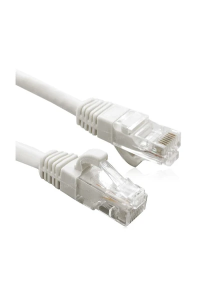 Powermaster 10 Metre Cat6 Internet Data Kablosu(ETHERNET MODEM RJ45 UÇLU JACKLI NETWORK ADSL)