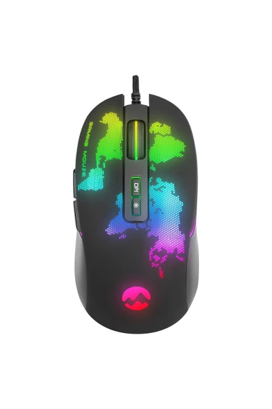 Everest Oyuncu Gaming Mouse Javelin Gx69 4800 Dpı Makro Yazılımlı Rgb Drag Click - 2