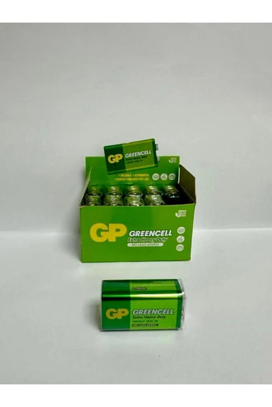 Maison Avf Gp Grencell 9 Volt Pil - 9v Abajur Pili-9 Volt Çift Başlı Kare Pil ( 1 Adet) ürün görseli