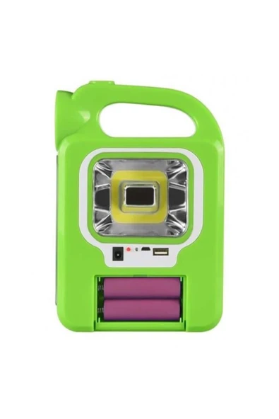 Powermaster Hb-6399B Solar Tamirci Balıkçı Çalışma Lambası Uzatma Ampul Dahil (Powerbank Özellikli) - 3