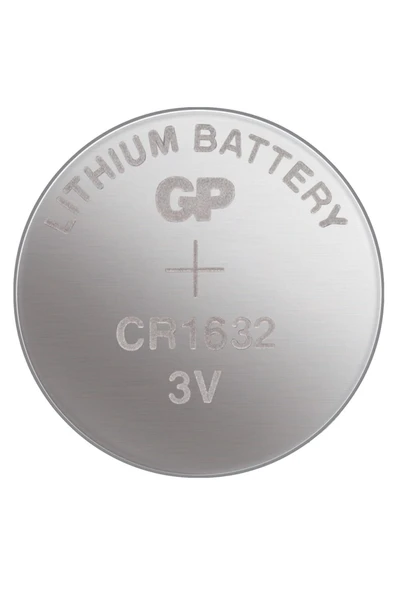 GP Batteries Cr1632 1632 Boy Lityum Düğme Pil, 3 Volt, Tekli Kart - Resim 3