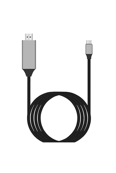 Powermaster Pm-6921 Type-c To Hdmı 4k 30hz 2 Metre Çevirici Kablo