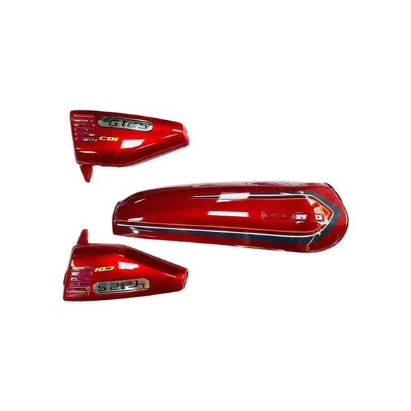 Cg Kesik Depo ve Yan Kapaklar Kırmızı ürün görseli 1