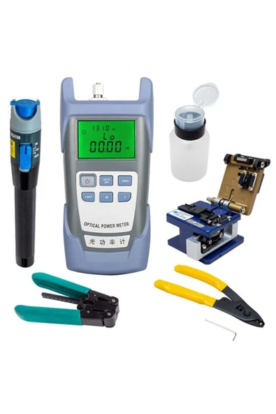 Powermaster Fiber Optik Kablo Test Ve Ölçüm Cihazı Set Çantası